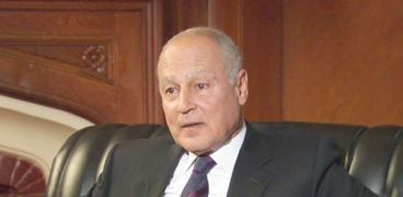 أحمد ابو الغيط الأمين العام لجامعة الدول العربية