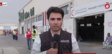 أيمن عماد، مراسل قناة القاهرة الإخبارية من معبر رفح البري