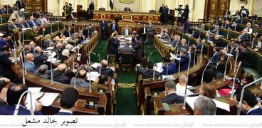 الجلسة العامة بالبرلمان برئاسة الدكتور على عبدالعال