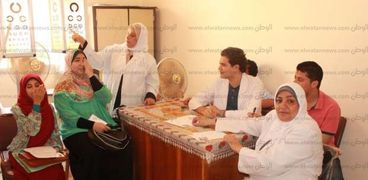 بدء توقيع الكشف الطبي على الطلاب المرشحين بجامعة طنطا