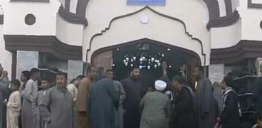 افتتاح مسجد الجزيرة بقرية الترامسة بقنا
