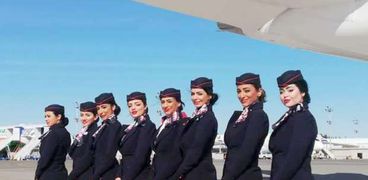 زي رسمي جديد للاطقم الطائرة بمصر للطيران خلال أيام