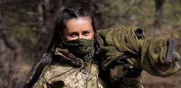 القناصة الأوكرانية المجهولة