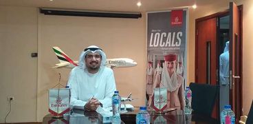 إبراهيم غانم، مدير طيران الإمارات بمصر وليبيا