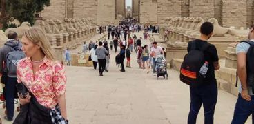 زيادة فى أعداد السياح الوافدين لمصر خلال النصف الأول من العام الجاري