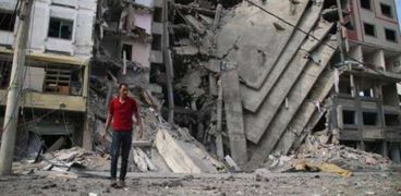 مشاهد من عدوان الاحتلال اليوم على قطاع غزة