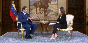 الرئيس "نيكولاس مادورو أثناء لقاءه مع الشبكة euronewseuronews