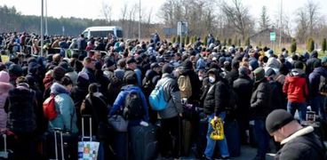 عملية إجلاء المواطنين الأوكرانيين
