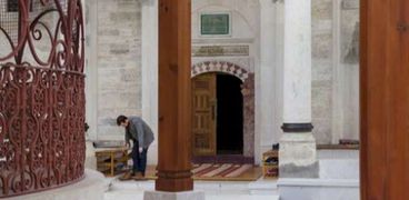 دعاء دخول المسجد - تعبيرية