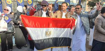 جانب من مشاركة المصريين في الانتخابات الرئاسية 2024