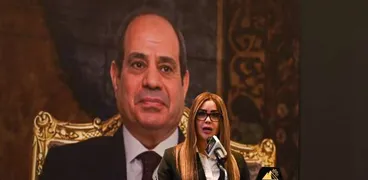 جيهان مديح رئيس حزب مصر أكتوبر