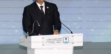 الرئيس عبدالفتاح السيسي خلال مؤتمر الشباب