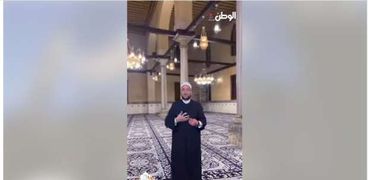 الشيخ مصطفى عبدالسلام - إمام مسجد سيدنا الحسين