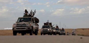 إحدى دوريات الجيش الليبي
