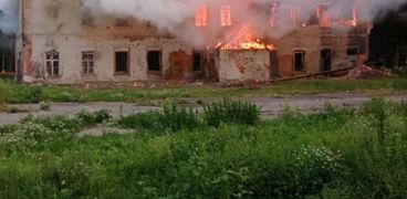 آثار قصف روسي على أوكرانيا-صورة أرشيفية