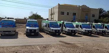 قافلة طبية مجانية بمدينة العمال بحي جنوب مدينة المنيا