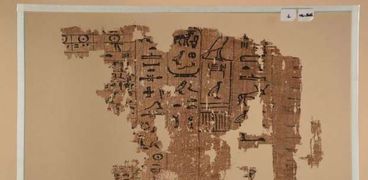 بردية الملك خوفو داخل المتحف المصري بالتحرير