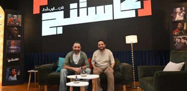 الإعلامي أحمد فايق والمخرج عمرو سلامة