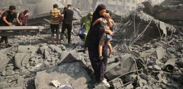 القصف المستمر على غزة