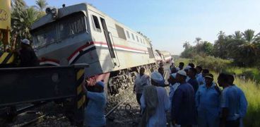 أحد حوادث القطارات - صورة أرشيفية