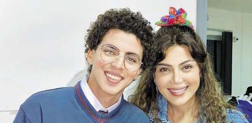 علاء خالد مع ريهام حجاج في مسلسل «صدفة»