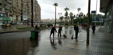 أمطار علي الإسكندرية
