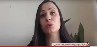 نبال فرسخ مسئولة الإعلام بالهلال الأحمر الفلسطيني