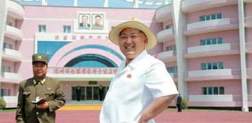 زعيم كوريا الشمالية كيم جونج أون