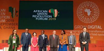 المشاركون في منتدى الثورة الخضراء الأفريقي