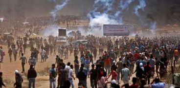 إصابة 50 فلسطينيا برصاص الاحتلال شرق قطاع غزة