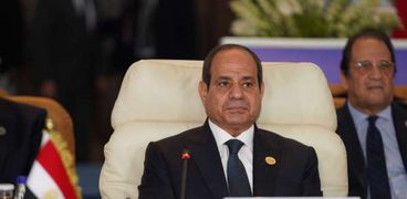 الرئيس السيسي في قمة القاهرة للسلام