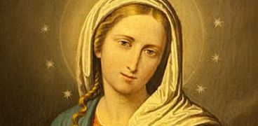 أيقونة للعذراء مريم بحسب الكنيسة القبطية الأرثوذكسية