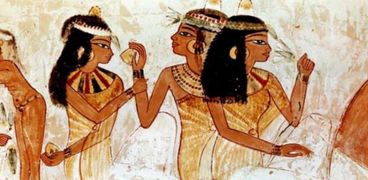 لوحات للسيدات في الحضارة المصرية القديمة - صورة أرشيفية