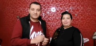 رامي ناجح وزوجته ميرا عادل