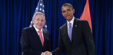 أوباما وكاسترو