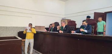 محكمة جنايات الفيوم برئاسة المستشار طلعت قنديل
