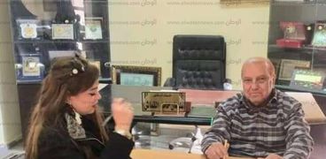 دكتور سليمان القماش في حواره مع الزميلة عبير العربي