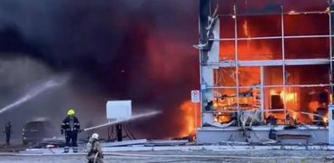 آثار قصف روسي في أوكرانيا