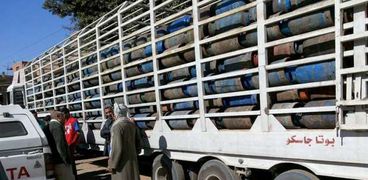 محافظ سوهاج: توزيع 1400 اسطوانة بوتاجاز بطما