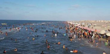 شواطئ مدينة مصيف بلطيم بكفر الشيخ