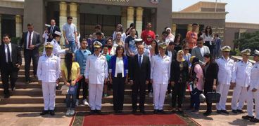 أكاديمية الشرطة تستقبل وفد شباب الجاليات المصرية بالخارج