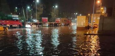 غرق شوارع بورسعيد