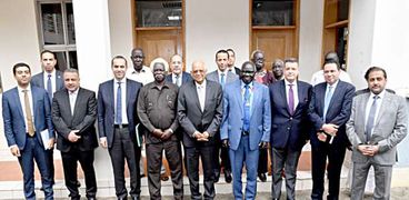 عبد العال يلتقى وزير الزراعة والأمن الغذائي بجنوب السودان