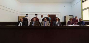 محكمة جنايات الفيوم برئاسة المستشار جنيدي الوكيل