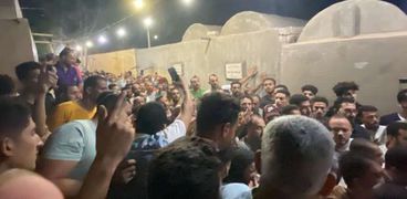 تشييع جثمان شاب قُتل في مشاجرة بكفر الشيخ