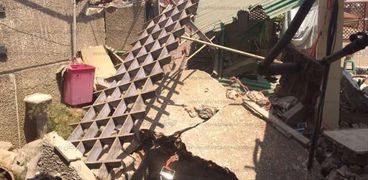 واقعة انفجار شقة بمنطقة إمبابة