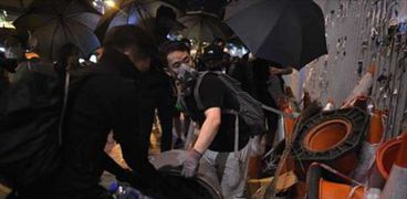مظاهرات فى هونج كونج
