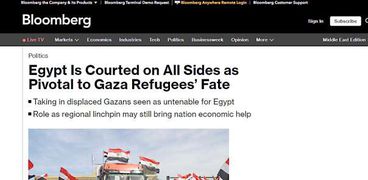 وسائل الإعلام الأجنبية أبرزت دور مصر فى وقف العدوان الإسرائيلى على أهالى قطاع غزة