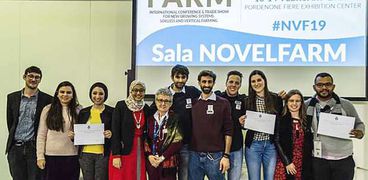 المسابقة الدولية للزراعة العمرانية بإيطاليا