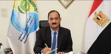 المهندس علي الشرقاوي رئيس شركة مياه الشرب والصرف الصحي بأسيوط